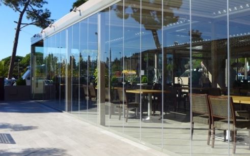cortinas de cristal en Madrid