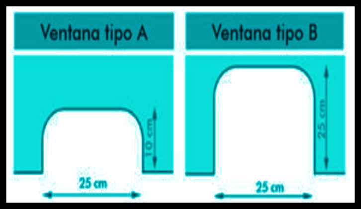 hueco ventana protectora